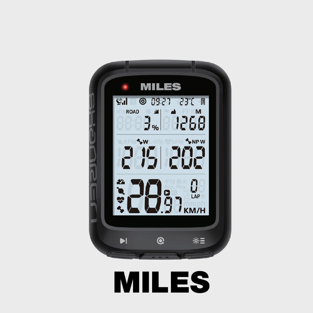 [샨렌] 마일즈 GPS 속도계